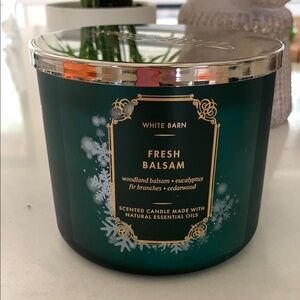 White Barn Fresh Balsam Candle NEW